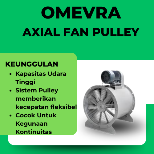 Axial Fan Pulley OMEVRA